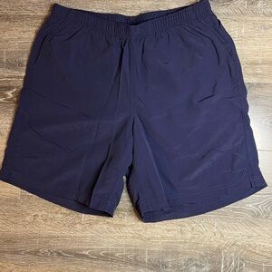 L.L. Bean Men's Navy Swim Trunks